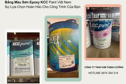 Bảng Màu Sơn Epoxy KCC Paint Việt Nam Sự Lựa Chọn Hoàn Hảo Cho Công Trình Của Bạn