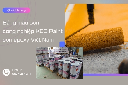 Bảng màu sơn công nghiệp KCC Paint, sơn epoxy Việt Nam