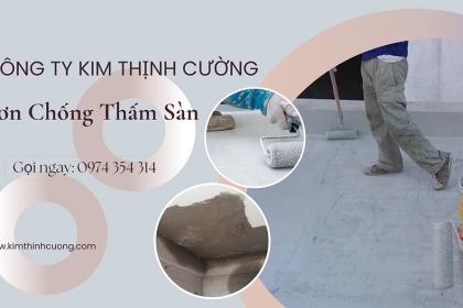 Những dòng sơn chống thấm sàn mái bê tông hiệu quả độ bền cao