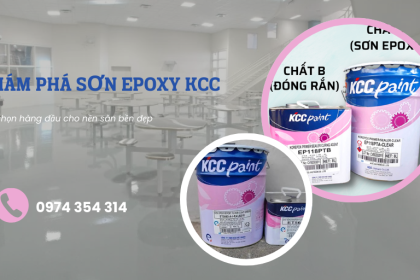 Khám phá sơn epoxy kcc: lựa chọn hàng đầu cho nền sàn bền đẹp