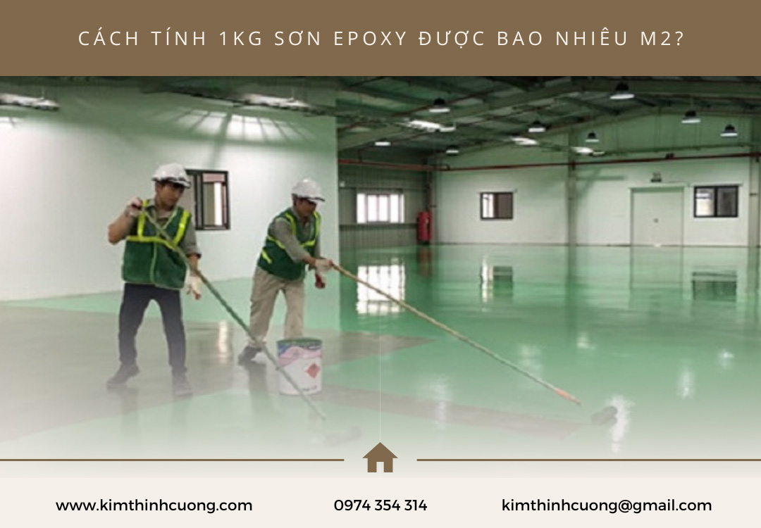 1kg sơn Epoxy được bao nhiêu m2?