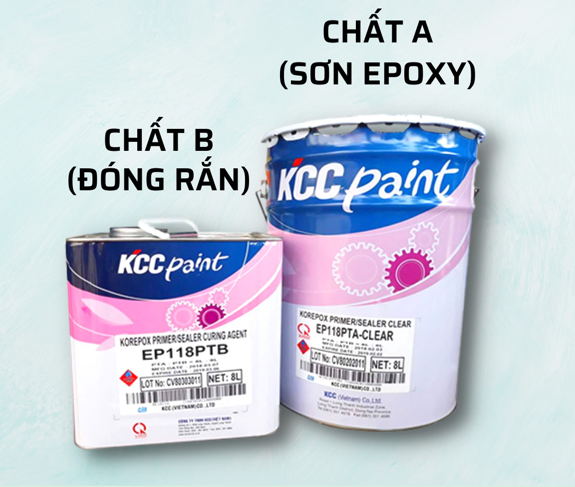 Sơn epoxy kcc giữ vị trí hàng đầu trong ngành sơn