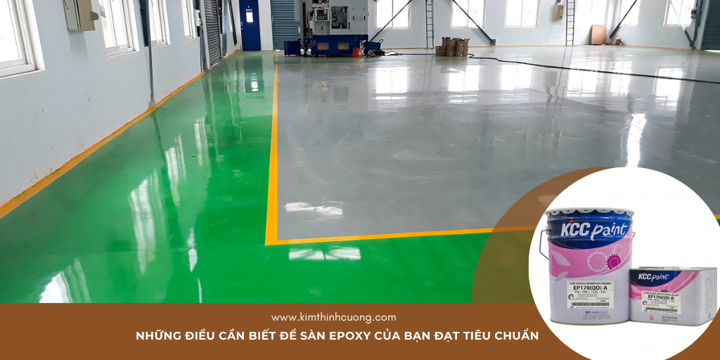 Những điều cần biết để sàn epoxy của bạn đạt tiêu chuẩn