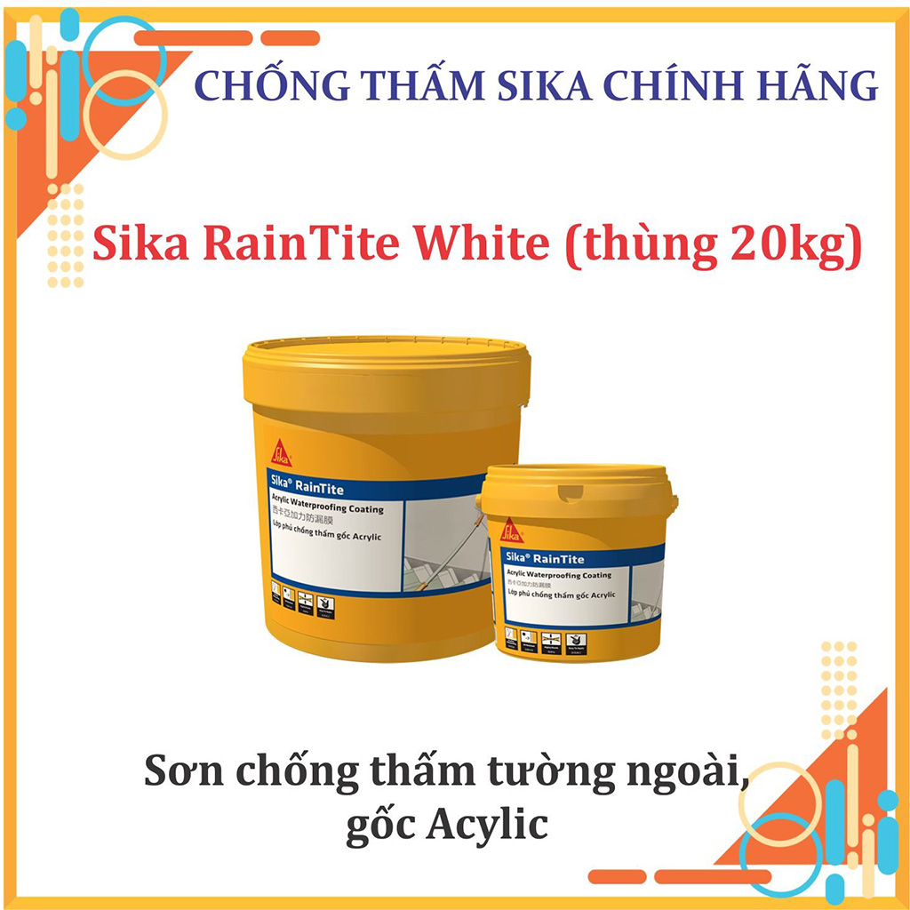 Sơn chống thấm Sika giúp bảo vệ công trình bền vững