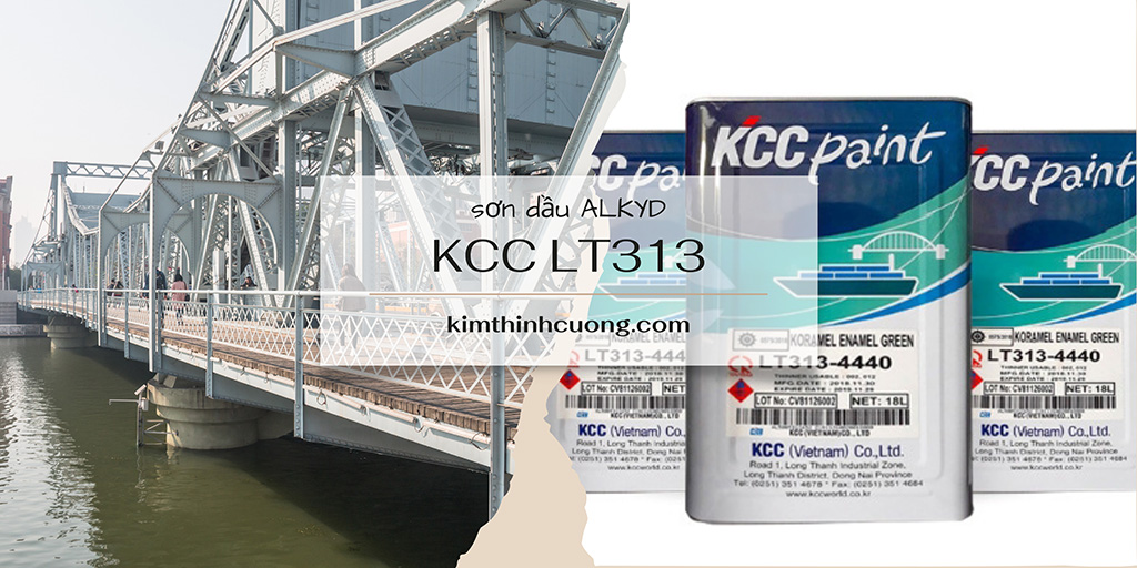 ỨNG DỤNG CỦA SƠN DẦU ALKYD KCC LT313