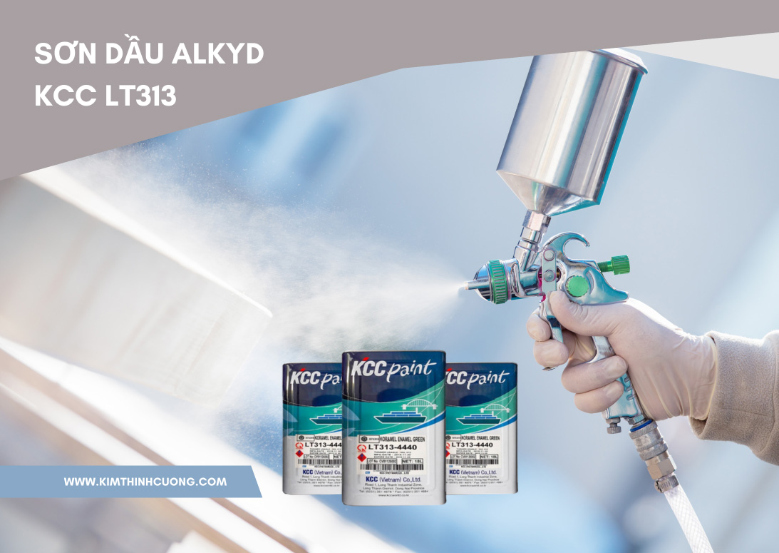 ỨNG DỤNG CỦA SƠN DẦU ALKYD KCC LT313